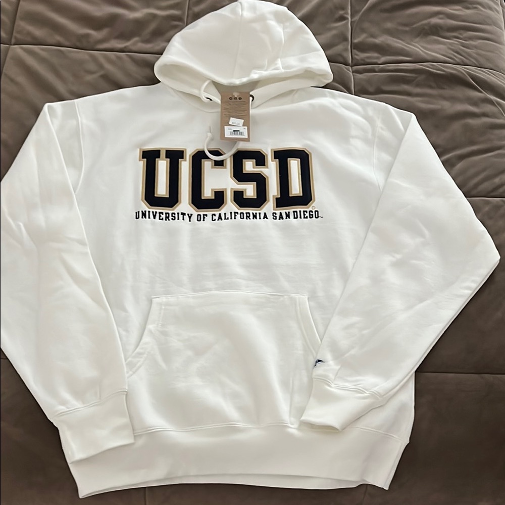 NWT Blue 84 UCSD White Hoodie